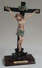 Standing Crucifix Dolci Wooden Base 8"H/The Luciana Collection