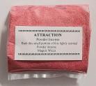Magick Wicca Incense powder ATTRACTION