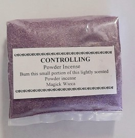 Magick Wicca Incense Powder CONTROLLING