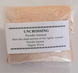 Magick Wicca Incense Powder Uncrossing