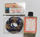 OCHOSI Santeria Bead necklaces & Orishas Oil Set
