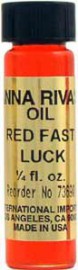 RED FAST LUCK Anna Riva Oil qtr oz
