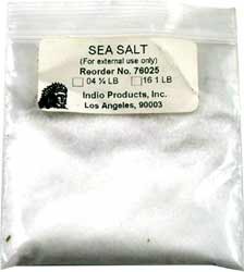 Sea salt  1 oz