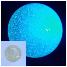 76mm Glitter UV Acrylic Ball (2.99  inch)