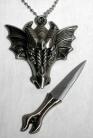 Dragon Head Necklace Dagger