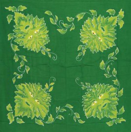 Green Man Altar Cloth/Scarves