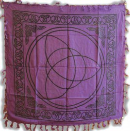 Triquetra Altar/Tarot Cloth