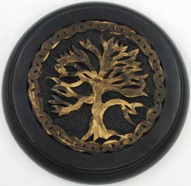 Wooden Tree of Life Altar Tile