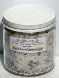Love Bath Salts (1#) Glass Jar