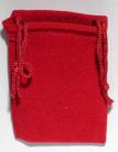 Red Velveteen Bag  (2