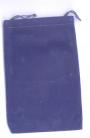 Blue Velveteen Bag  (4