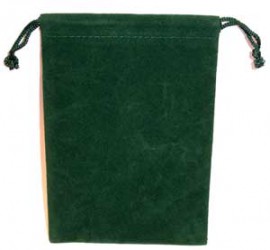 Green Velveteen Bag  (4