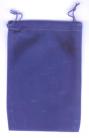 Blue Velveteen Bag  (5