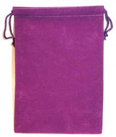 Purple Velveteen Bag  (5