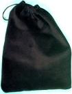 Large Black Velveteen Bag  (5