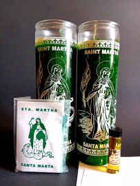 ST. Martha Candle Set